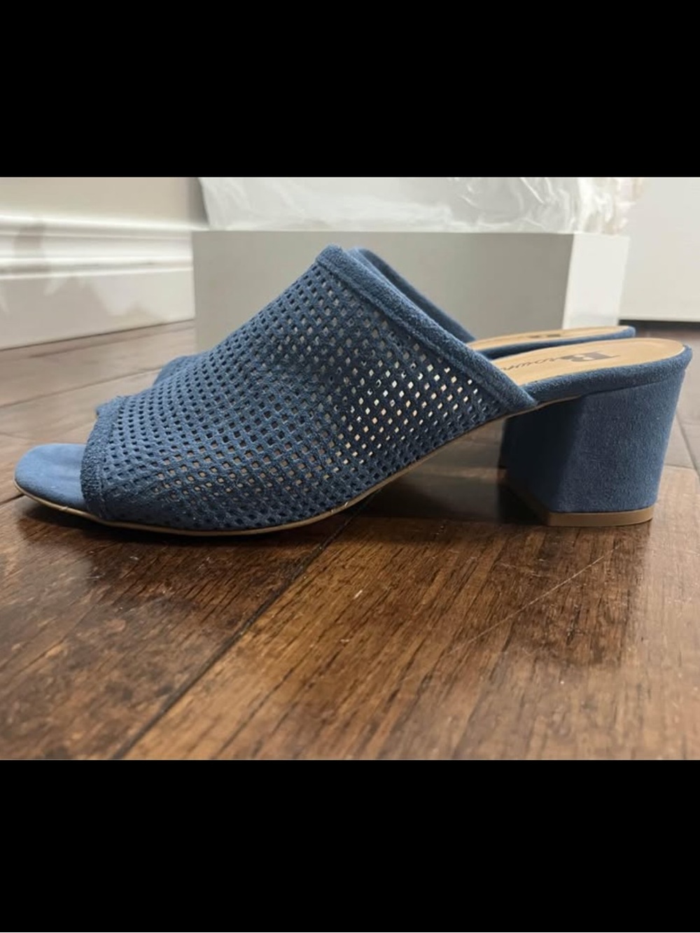 Browns Women's Leather Open-Toe Slide Sandals
